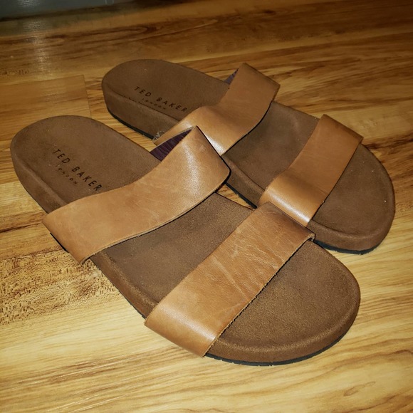 Ted Baker London Other - Ted Baker London| Magnuss Leather Slide Sandals